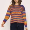 Ombre Crew Neck Knit In Blue And Orange 1 Ombre Crew Neck Knit In Blue And Orange -Fashion Clothing Accessories Store carraig donn ombre crew neck knit in blue and orange 564077
