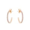 Open Hoop Earrings In Rose Gold 1 Open Hoop Earrings In Rose Gold -Fashion Clothing Accessories Store carraig donn open hoop earrings in rose gold 418205