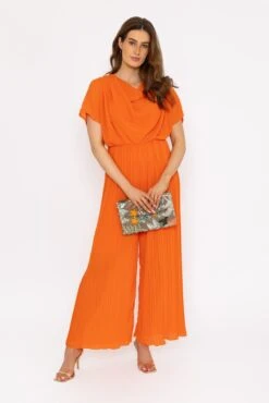 Orange Mindy Jumpsuit