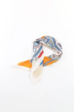 Paisley Neckerchief Scarf In Orange -Fashion Clothing Accessories Store carraig donn paisley neckerchief scarf in orange 683048