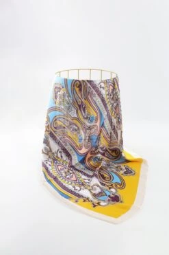 Paisley Neckerchief Scarf In Yellow -Fashion Clothing Accessories Store carraig donn paisley neckerchief scarf in yellow 936121