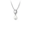 Pearl Drop Pendant With Clear Stone 1 Pearl Drop Pendant With Clear Stone -Fashion Clothing Accessories Store carraig donn pearl drop pendant with clear stone 870456