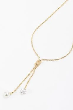 Pearl Lariat Necklace -Fashion Clothing Accessories Store carraig donn pearl lariat necklace 119103