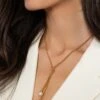 Pearl Lariat Necklace -Fashion Clothing Accessories Store carraig donn pearl lariat necklace 343455