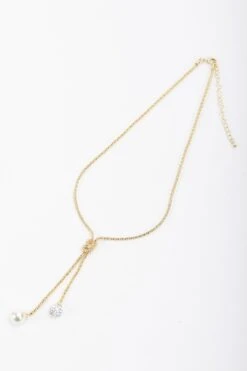 Pearl Lariat Necklace -Fashion Clothing Accessories Store carraig donn pearl lariat necklace 708637