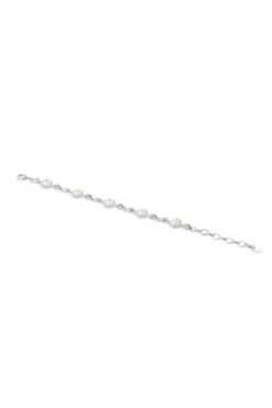 Pearl Leaf Link Bracelet -Fashion Clothing Accessories Store carraig donn pearl leaf link bracelet 477444