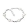 Pearl Leaf Link Bracelet 1 Pearl Leaf Link Bracelet -Fashion Clothing Accessories Store carraig donn pearl leaf link bracelet 821248