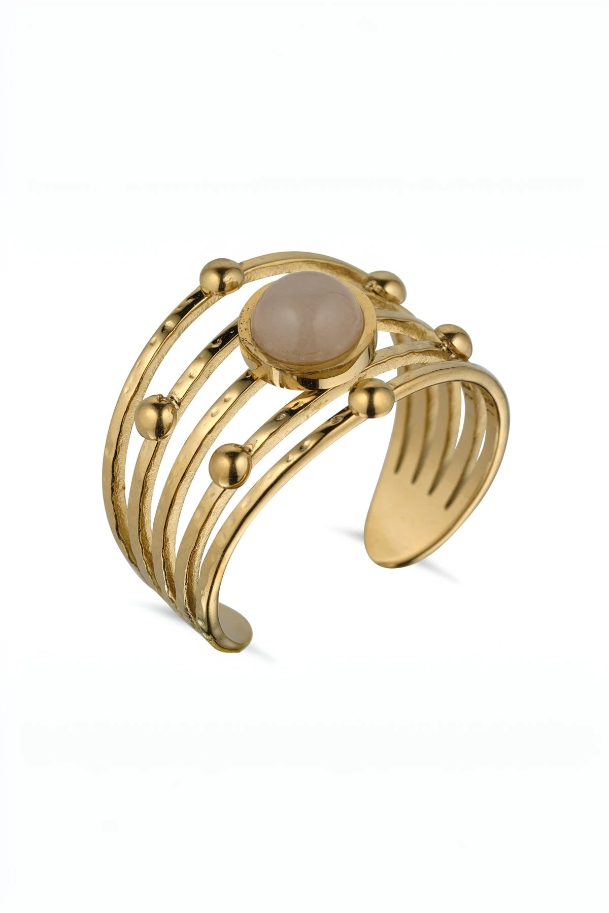 Pink Aventurine Gemstone Ring 3 Pink Aventurine Gemstone Ring