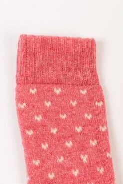 Pink Fairisle Cosy Socks In Box -Fashion Clothing Accessories Store carraig donn pink fairisle cosy socks in box 418947