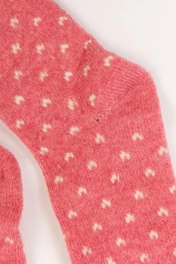 Pink Fairisle Cosy Socks In Box -Fashion Clothing Accessories Store carraig donn pink fairisle cosy socks in box 639350