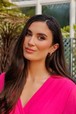 Pink Hannah Midi Dress -Fashion Clothing Accessories Store carraig donn pink hannah midi dress 292420