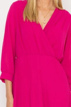 Pink Hannah Midi Dress -Fashion Clothing Accessories Store carraig donn pink hannah midi dress 373068