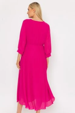Pink Hannah Midi Dress -Fashion Clothing Accessories Store carraig donn pink hannah midi dress 499166