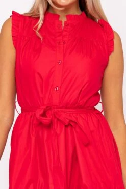 Pink Poplin Mini Dress -Fashion Clothing Accessories Store carraig donn pink poplin mini dress 260891