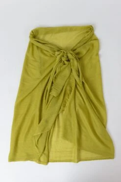 Plain Scarf In Lime -Fashion Clothing Accessories Store carraig donn plain scarf in lime 222839