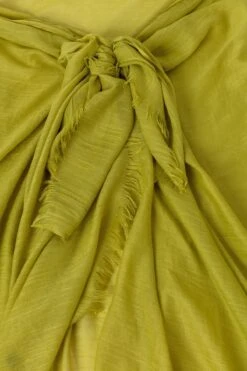 Plain Scarf In Lime -Fashion Clothing Accessories Store carraig donn plain scarf in lime 274066