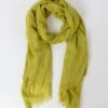 Plain Scarf In Lime -Fashion Clothing Accessories Store carraig donn plain scarf in lime 904160