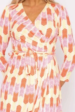 Printed Red Jersey Dress 12 Printed Red Jersey Dress -Fashion Clothing Accessories Store carraig donn printed red jersey dress 375727