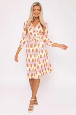 Printed Red Jersey Dress 10 Printed Red Jersey Dress -Fashion Clothing Accessories Store carraig donn printed red jersey dress 789723