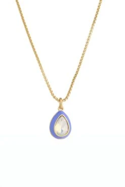Purple Enamel And Opal Necklace 6 Purple Enamel And Opal Necklace -Fashion Clothing Accessories Store carraig donn purple enamel and opal necklace 129980