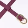 Purple Half Circle Belt In S/M -Fashion Clothing Accessories Store carraig donn purple half circle belt in sm 715025