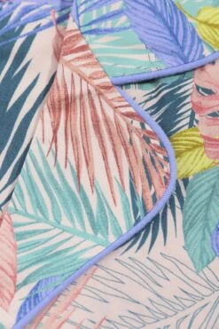 Pyjama Set With 3/4 Leg In Pink Print -Fashion Clothing Accessories Store carraig donn pyjama set with 34 leg in pink print 126539