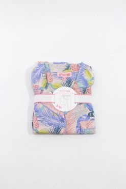 Pyjama Set With 3/4 Leg In Pink Print -Fashion Clothing Accessories Store carraig donn pyjama set with 34 leg in pink print 854919