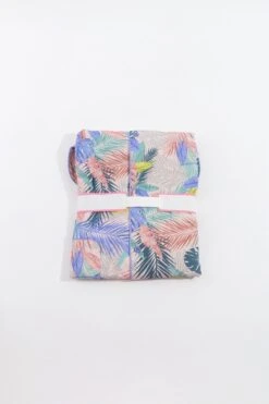 Pyjama Set With 3/4 Leg In Pink Print -Fashion Clothing Accessories Store carraig donn pyjama set with 34 leg in pink print 927877