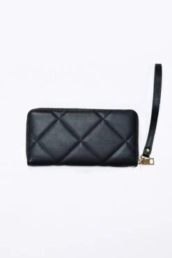 Quilted Purse In Black -Fashion Clothing Accessories Store carraig donn quilted purse in black 989547