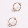 Rose Gold Double Bar Earrings -Fashion Clothing Accessories Store carraig donn rose gold double bar earrings 348964