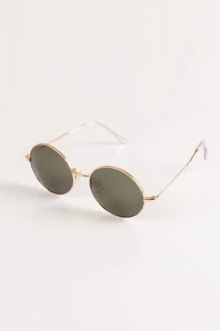 Round Gold Frame Sunglasses -Fashion Clothing Accessories Store carraig donn round gold frame sunglasses 232554
