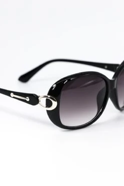 Round Lens Sunglasses With Arm Detail -Fashion Clothing Accessories Store carraig donn round lens sunglasses with arm detail 277644