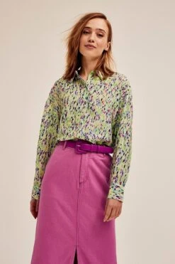 Ruttens Shirt In Green Print -Fashion Clothing Accessories Store carraig donn ruttens shirt in green print 186525