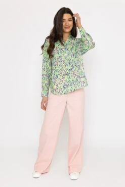 Ruttens Shirt In Green Print -Fashion Clothing Accessories Store carraig donn ruttens shirt in green print 217049