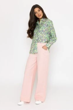 Ruttens Shirt In Green Print -Fashion Clothing Accessories Store carraig donn ruttens shirt in green print 285141