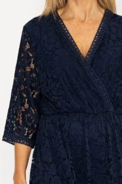 Sally Midi Dress In Navy -Fashion Clothing Accessories Store carraig donn sally midi dress in navy 191268