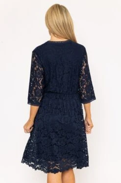Sally Midi Dress In Navy -Fashion Clothing Accessories Store carraig donn sally midi dress in navy 987838