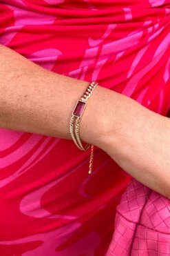 Sariyah Fuchsia Bracelet -Fashion Clothing Accessories Store carraig donn sariyah fuchsia bracelet 119589