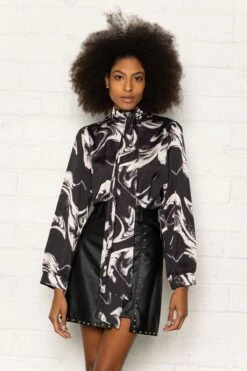 Sasha Blouse In Black -Fashion Clothing Accessories Store carraig donn sasha blouse in black 285995