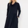 Scuba Roll Neck Midi Dress -Fashion Clothing Accessories Store carraig donn scuba roll neck midi dress 421786