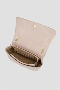 Shoulder Bag With Chain Strap In Cream -Fashion Clothing Accessories Store carraig donn shoulder bag with chain strap in cream 293195