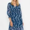 Sienna Navy Knee Length Dress -Fashion Clothing Accessories Store carraig donn sienna navy knee length dress 602243