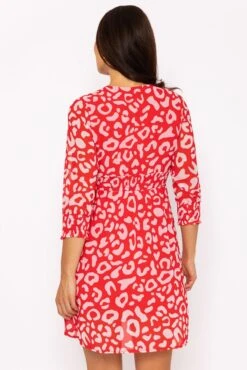 Sienna Red Knee Length Dress -Fashion Clothing Accessories Store carraig donn sienna red knee length dress 599840