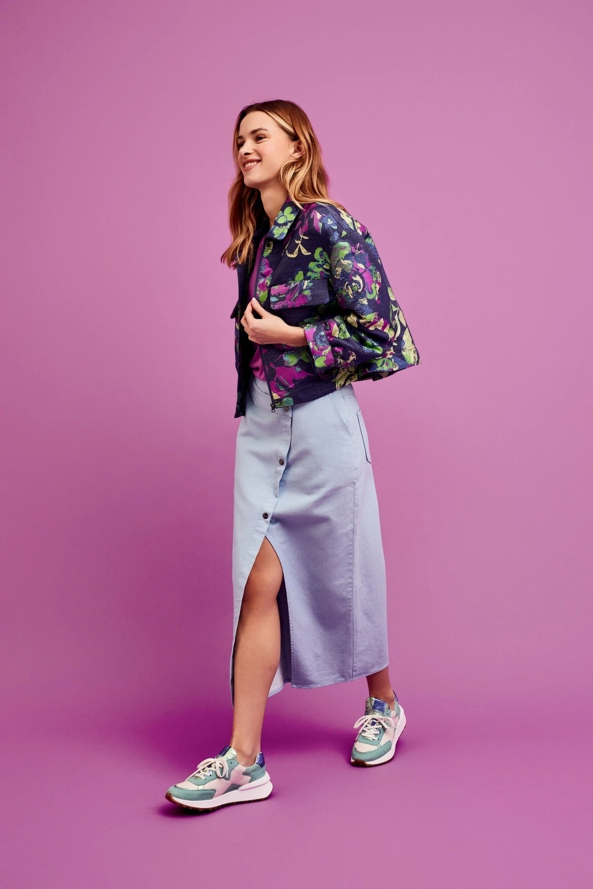 Skills Denim Skirt 8 Skills Denim Skirt - Image 6