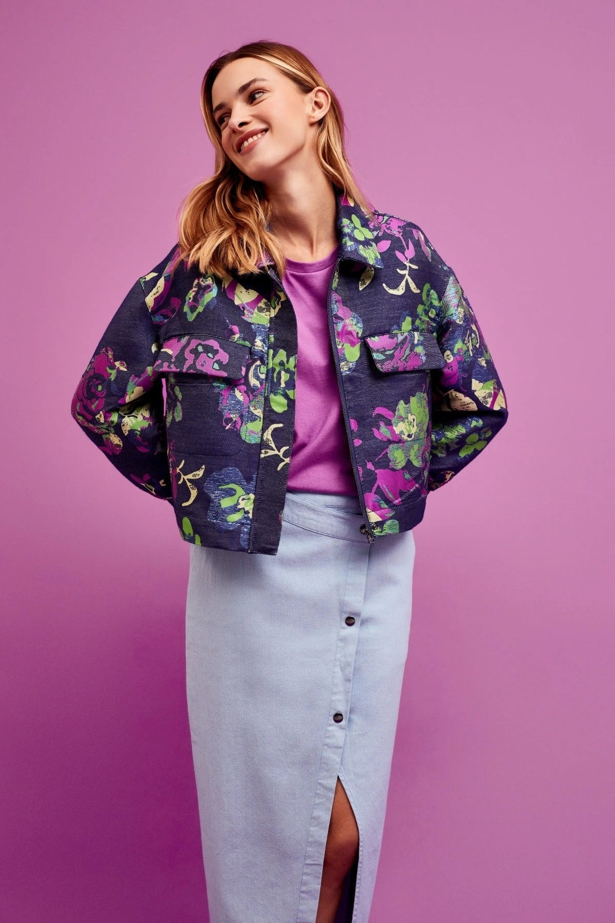 Skills Denim Skirt 10 Skills Denim Skirt - Image 8