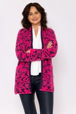 Soft Touch Cardigan In Pink