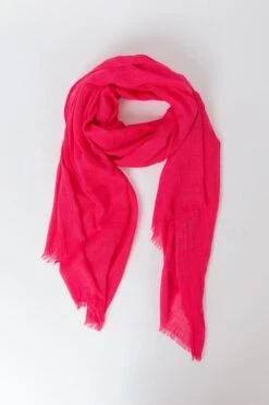 Soft Touch Scarf In Fuchsia