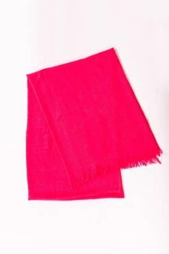 Soft Touch Scarf In Fuchsia -Fashion Clothing Accessories Store carraig donn soft touch scarf in fuchsia 520212
