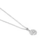 Spiral Pendant With Clear Stones -Fashion Clothing Accessories Store carraig donn spiral pendant with clear stones 385927