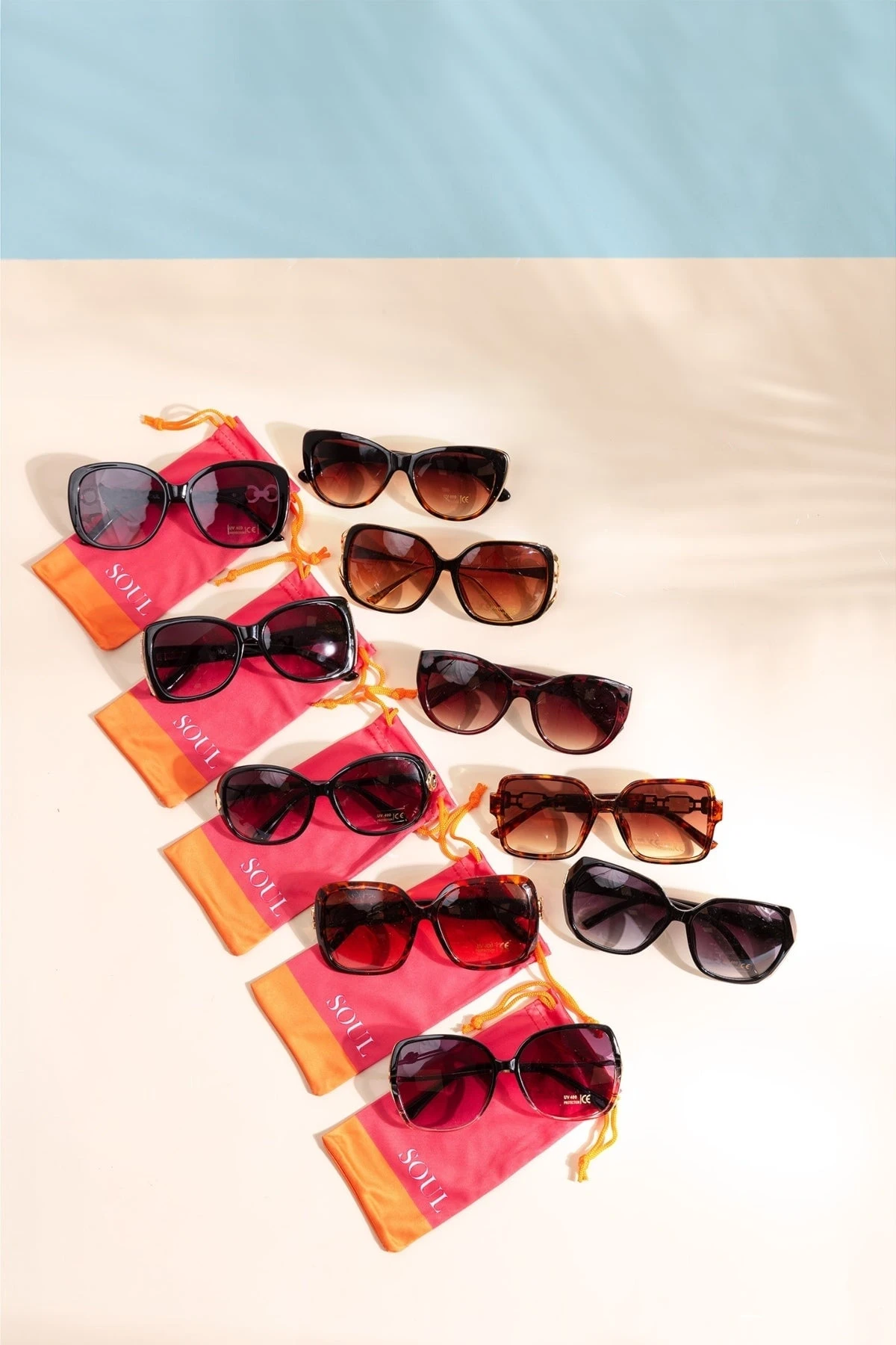 Square Sunglasses In Brown 9 Square Sunglasses In Brown - Image 7